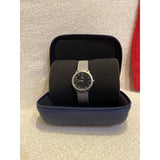 Calvin Klein Minimal Black Dial Silver Mesh Bracelet Watch for Women - K3M52151