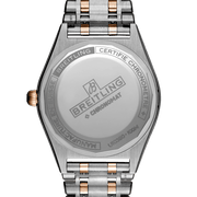 Breitling Chronomat Automatic 36 White Dial Two Tone Steel Strap Watch for Women - U10380101A1U1