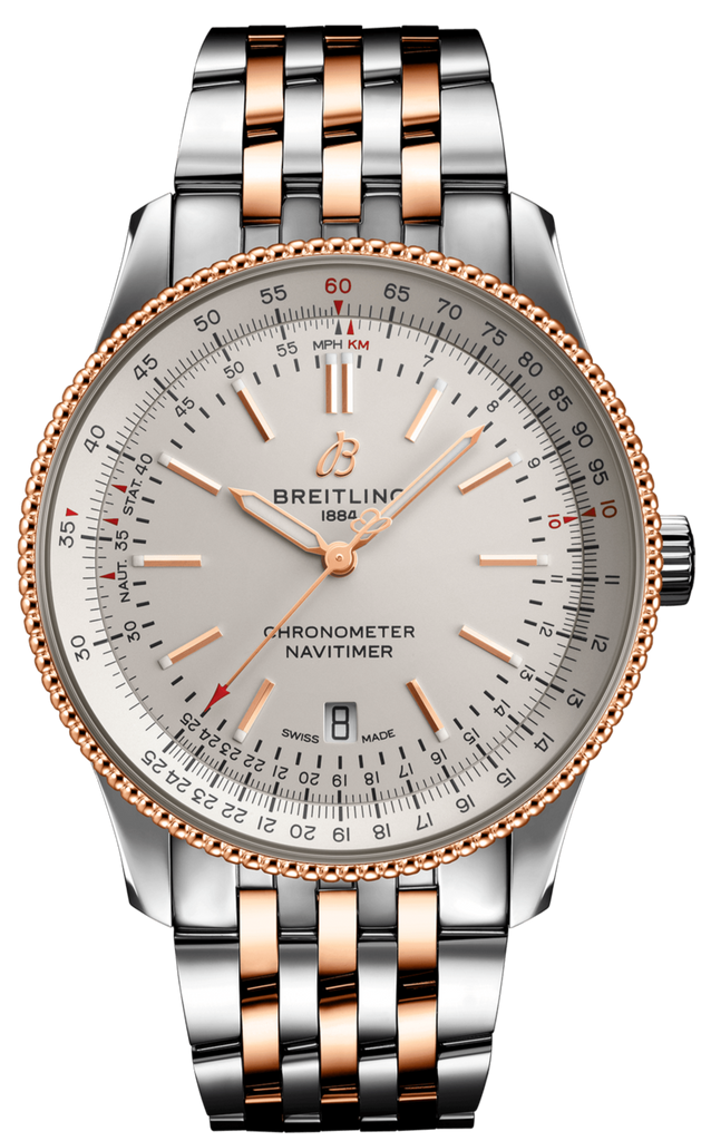 Breitling navitimer 2025 two tone
