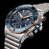 Breitling Super Chronomat 44 Four Year Calendar Blue Dial Two Tone Steel Strap Watch for Men - U19320161C1U1