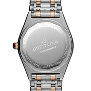 Breitling Chronomat 32 White Dial Two Tone Steel Strap Watch for Women - U77310101A1U1