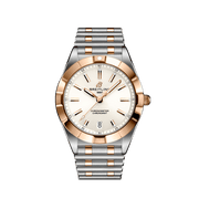 Breitling Chronomat 32 White Dial Two Tone Steel Strap Watch for Women - U77310101A1U1