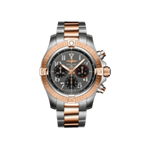 Breitling Avenger B01 Chronograph 45 18K Red Gold Anthracite Dial Two Tone Steel Strap Watch for Men - UB01821A1B1U1