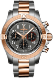 Breitling Avenger B01 Chronograph 45 18K Red Gold Anthracite Dial Two Tone Steel Strap Watch for Men - UB01821A1B1U1