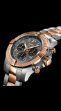 Breitling Avenger B01 Chronograph 45 18K Red Gold Anthracite Dial Two Tone Steel Strap Watch for Men - UB01821A1B1U1