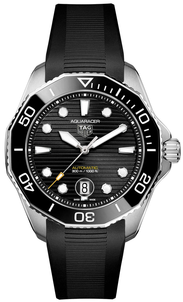 Tag heuer aquaracer 2025 chronograph rubber strap