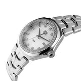 Tag Heuer Link Quartz Diamonds Mother of Pearl Dial Silver Steel Strap Watch for Women - WBC1316.BA0600