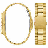 Guess Connoisseur Gold Dial Gold Steel Strap Watch for Men - GW0265G2