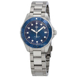 Tag Heuer Aquaracer Diamonds Blue Dial Silver Steel Strap Watch for Women - WAY131L.BA0748