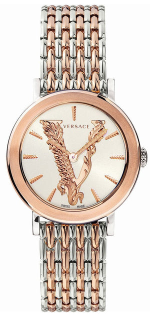 Versace Greca Time GMT Quartz Watch, Blue, 41 mm, Sapphire Crystal, VE -  Iguana Sell AU