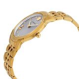 Versace Audrey Quartz Grey Dial Gold Steel Strap Watch for Women - VELR00719