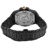 Versace Chain Reaction Quartz Black Dial Black Steel Strap Watch for Men - VEDY00719