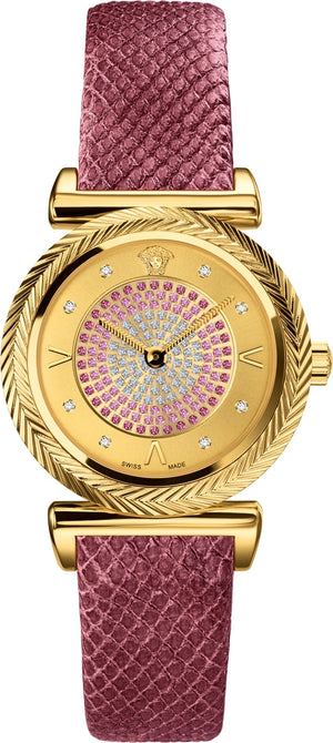 Versace V Essential - watch - Gold / Black - VEJ400221 – Altivo