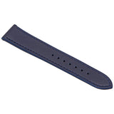 Versace V Circle Quartz Blue Dial Blue Leather Strap Watch For Women - VBP09017
