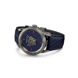 Versace Palazzo Empire Blue Dial Blue Leather Strap Watch for Men - VERD00118