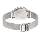 Versace V-Circle Silver Dial Silver Mesh Bracelet Watch for Men - VBQ060017