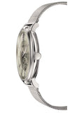 Versace V-Circle Silver Dial Silver Mesh Bracelet Watch for Men - VBQ060017
