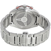 Tissot T Sport PRS 516 Chronograph Black Dial Silver Steel Strap Watch For Men - T100.417.11.051.01