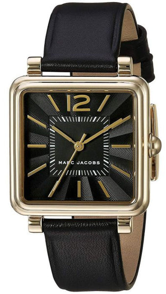 vic-black-leather-womens-watch