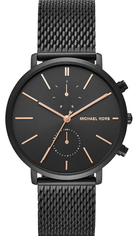 Michael kors best sale watch black strap