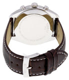 Tissot PR 100 Quartz Chronograph Silver Dial Brown Leather Strap Watch for Men - T101.417.16.031.00