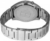 Tommy Hilfiger Deacan Blue Dial Silver Steel Strap Watch for Men - 1791551