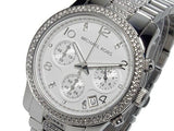 Michael Kors Runway White Dial Silver Steel Strap Watch for Women - MK5825