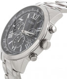 Guess Horizon Chronograph Quartz Blue Dial Silver Steel Strap Watch for Men - W0379G3