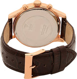 Guess Gadget Brown Dial Brown Leather Strap Watch for Men - GW0570G2