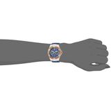 Guess Limelight Quartz Analog Blue Dial Blue Denim Strap Watch For Women - W0775l10