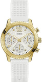 Guess Marina Multifunction White Dial White Rubber Strap Watch for Women - W1025L5