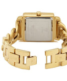 Guess Vanity Gold Dial Gold Steel Strap Watch for Women - W1029L2