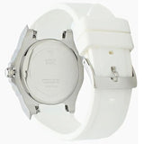 Guess Limelight White Dial White Rubber Strap Watch for Women - W1053L2