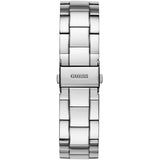 Guess G-Twist Silver Dial Silver Steel Strap Watch for Women - W1082L1