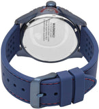 Guess Odyssey Analog Blue Dial Blue Rubber Strap Watch For Men - W1108G1