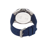 Guess Genesis Multi Function Analog Blue Dial Blue Rubber Strap Watch For Men - W1254G1