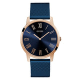 Guess Richmond Blue Dial Blue Mesh Bracelet Watch for Men - W1263G4