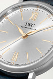 IWC Portofino Automatic Silver Dial Blue Leather Strap Watch for Women - IW357411