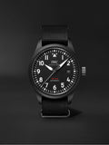 IWC Pilot Watch Chronograph Top Gun Edition Black Dial Black Nylon Strap Watch for Men - IW326901