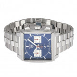 Tag Heuer Monaco Automatic Chronograph Blue Dial Silver Steel Strap Watch for Men - CBL2111.BA0644