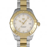 Tag Heuer Aquaracer Automatic Diamonds Silver Dial Two Tone Steel Strap Watch for Women - WBD2321.BB0320