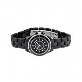 Chanel J12 Diamonds Black Dial Black Steel Strap Watch for Women - J12 H2569