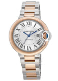 Cartier Ballon Bleu De Cartier Silver Dial Two Tone Steel Strap Watch for Women - W2BB0033