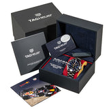 Tag Heuer Formula 1 Red Bull Racing Chronograph Blue Dial Silver Steel Strap Watch for Men - CAZ101AK.BA0842