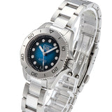 Tag Heuer Aquaracer Professional 200 Automatic Diamond Blue Dial Silver Steel Strap Watch for Women - WBP2411.BA0622