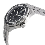 Tag Heuer Aquaracer Caliber 5 Automatic Black Dial Silver Steel Strap Watch for Men - WAK2110.BA0830