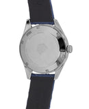 Jam Tangan Tag Heuer Carrera Quartz dengan Dial Biru dan Tali Kulit Anak Sapi Biru untuk Wanita - WAR1112.FC6391