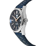 Jam Tangan Tag Heuer Carrera Quartz dengan Dial Biru dan Tali Kulit Anak Sapi Biru untuk Wanita - WAR1112.FC6391