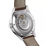 Tag Heuer Carrera Calibre 5 Jam Tangan Tali Kulit Coklat Dial Putih Otomatis untuk Pria - WAR201D.FC6291