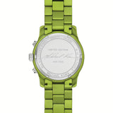 Michael Kors Runway Limited Edition Green Dial Green Steel Strap Watch for Women - MK7480LE